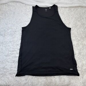 DSG Women's Dark Gray Sleeveless Core Tank Top, Size Medium